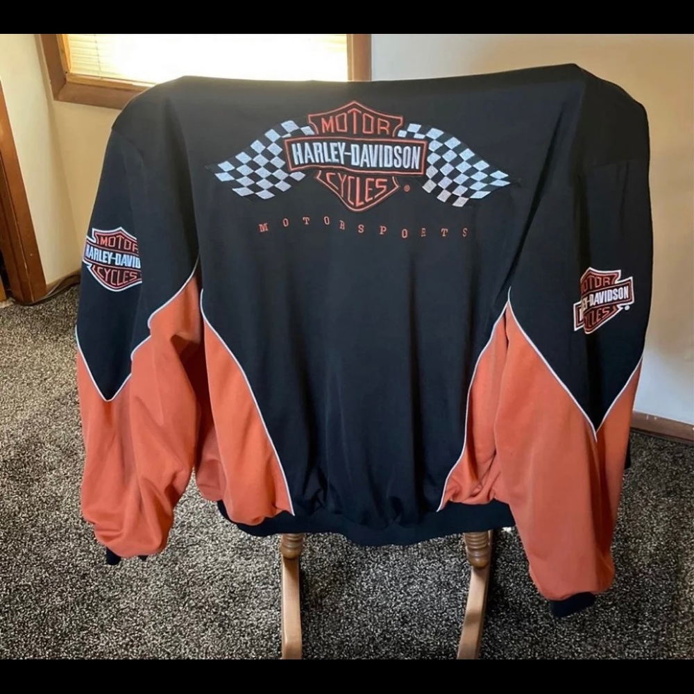 Reversible Harley Davidson Jacket Men's 3XL